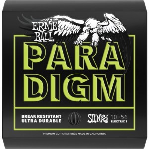 Ernie Ball 2028 Paradigm 7-String Regular Slinky Electric Strings (.010-.056)